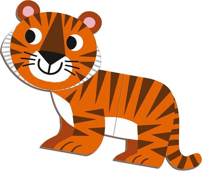 Janod - Magneti Book - Animals - 30 Magneter Og 10 Kort