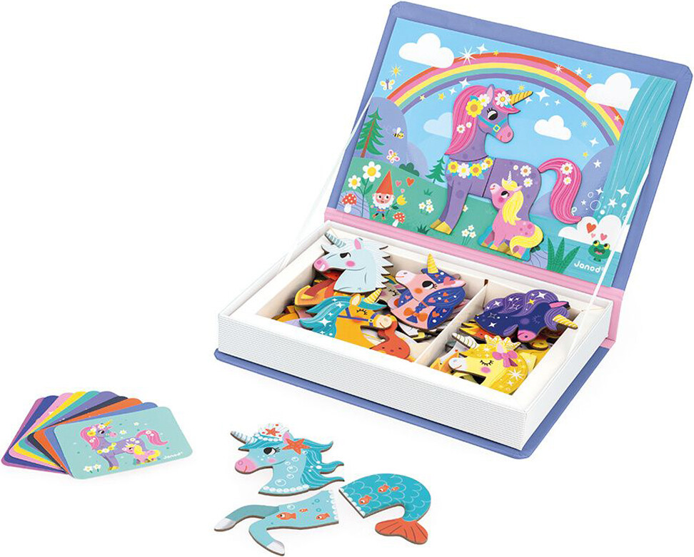 Janod - Magnetibook - Unicorns