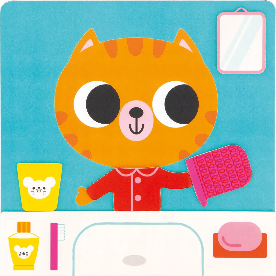 Janod - The Daily Routines Cat - Magnetspil