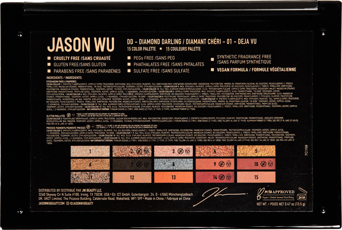 Jason Wu Beauty - Diamond Darling Deja Vu Eyeshadow Palette