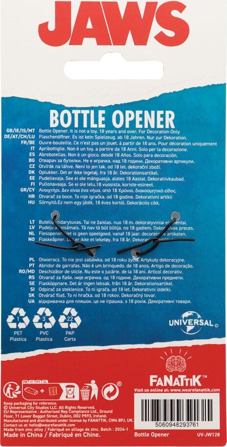 Jaws - Bottle Opener Shark 50Th Anniversary