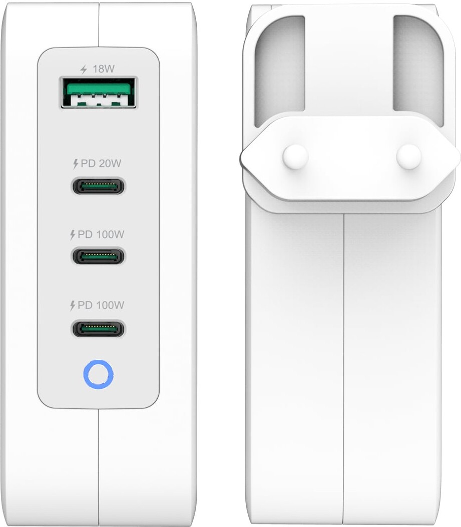 J5Create - 130W Gan Usb-C 4-Port Charger - Eu
