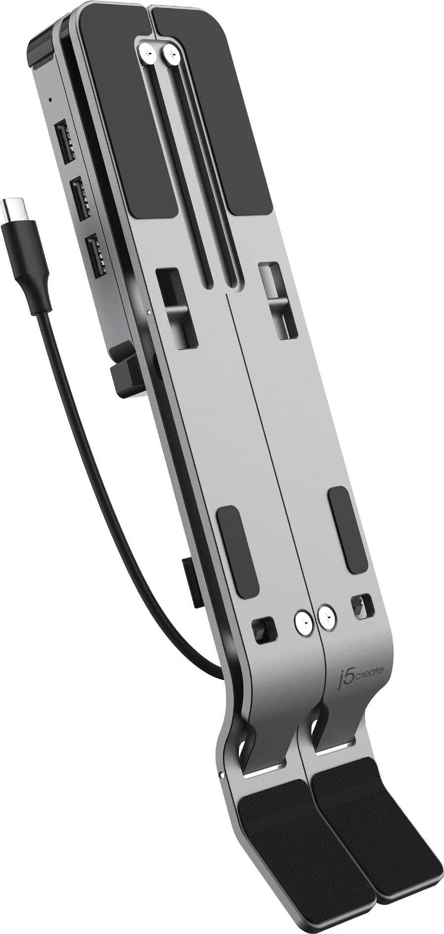 J5Create - Laptop Stand With Usb 4-Port Hub
