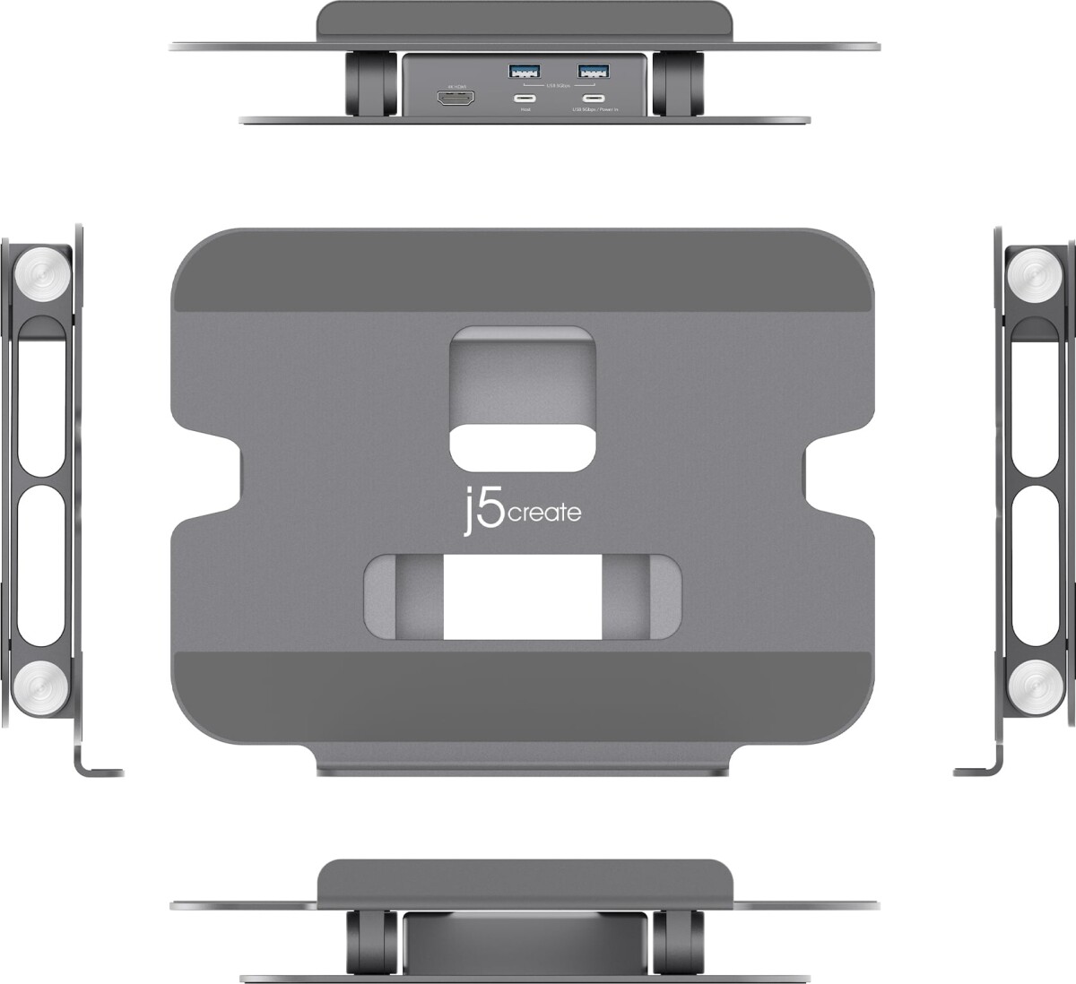 J5Create - Multi-Angle 4K Docking Stand