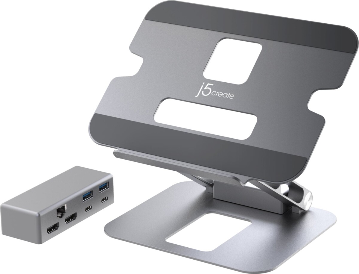 J5Create - Multi-Angle Dual 4K Docking Stand