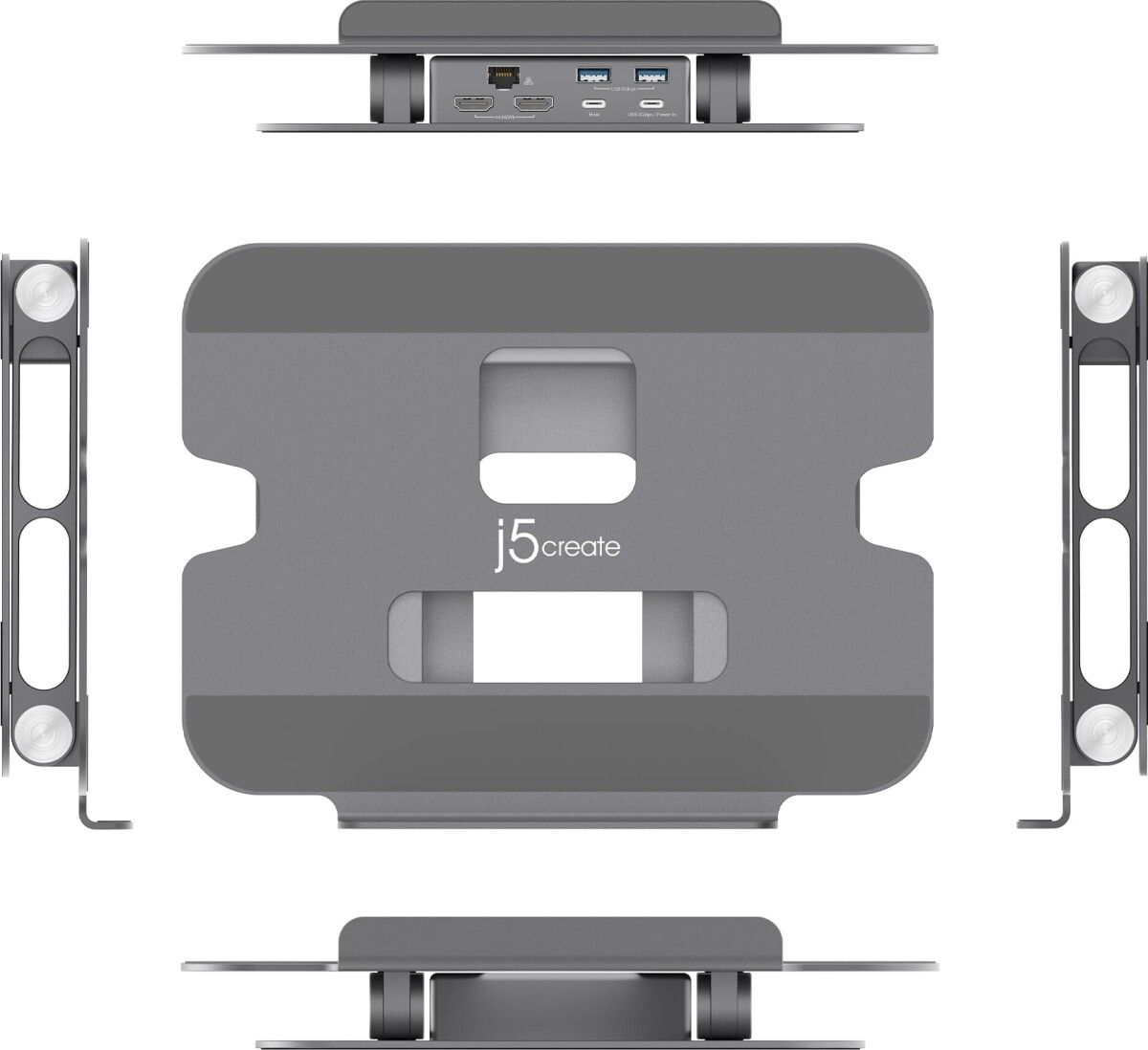 J5Create - Multi-Angle Dual 4K Docking Stand