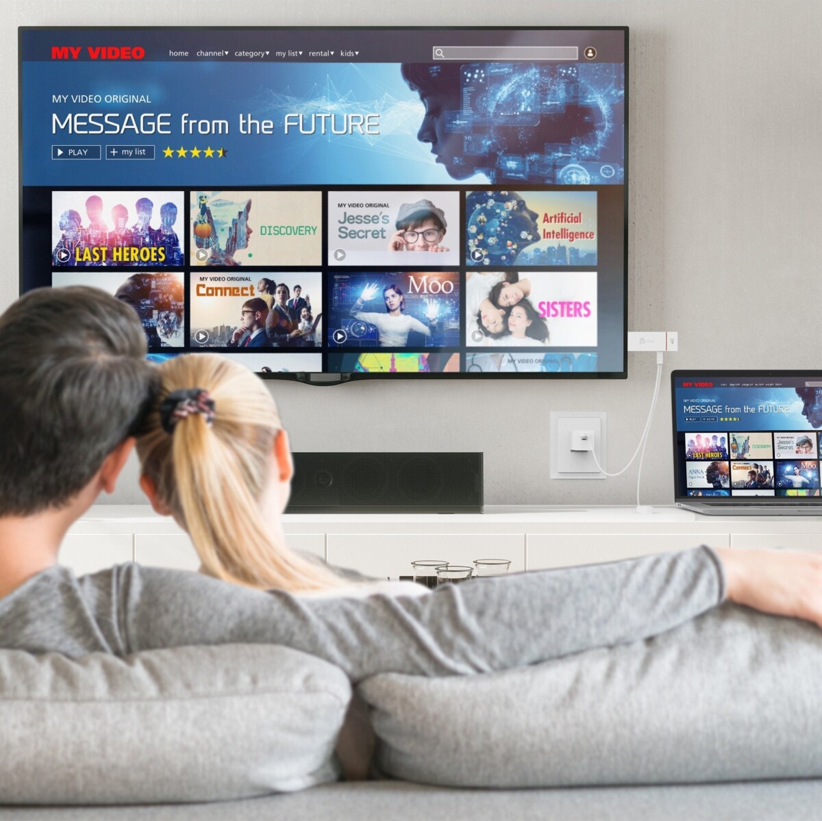 J5Create - Screencast 4K Hdmi Wireless Display Adapter