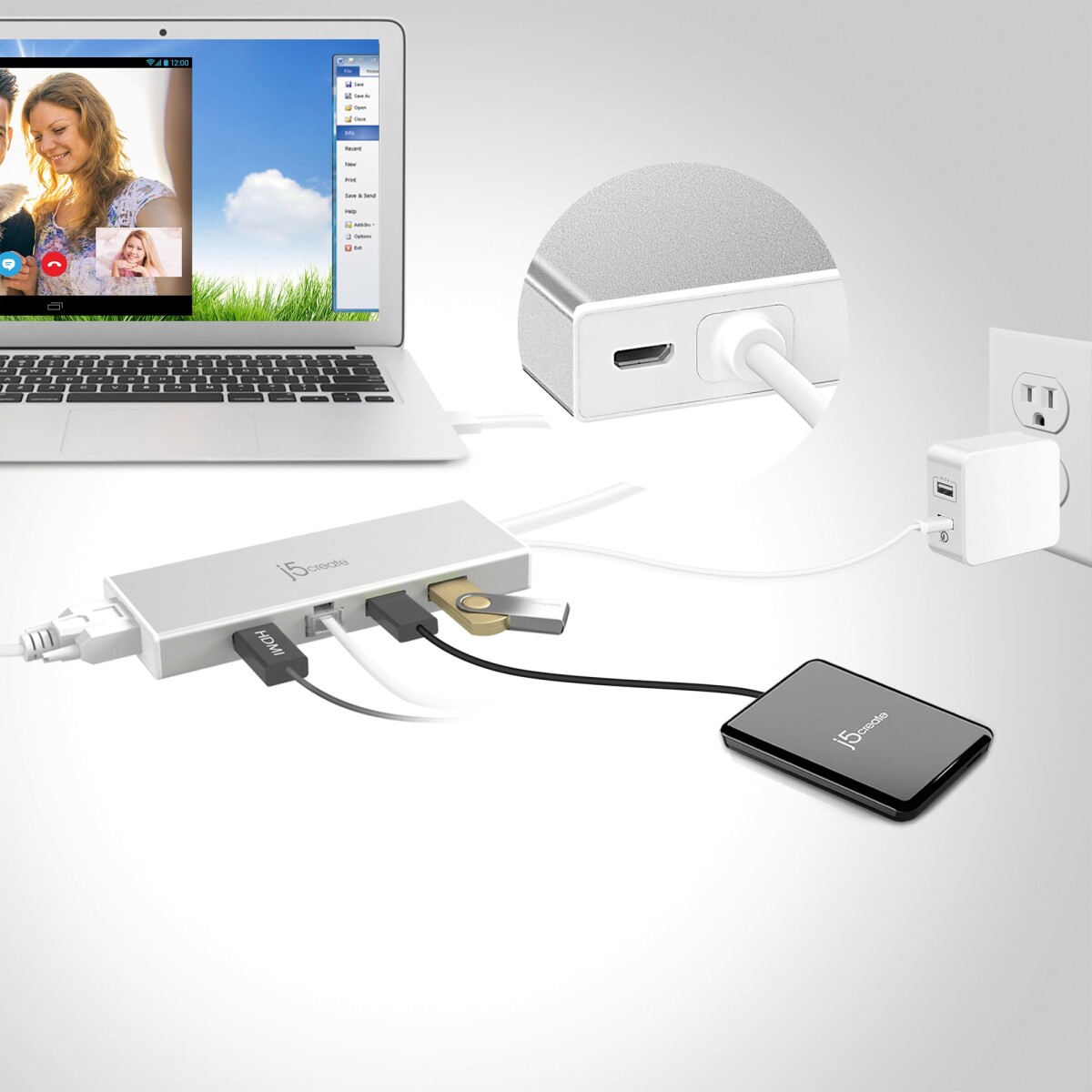 J5Create - Usb 30 Mini Dock