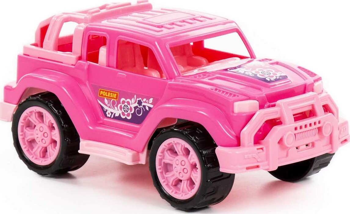 Legetøjsbil Jeep - Pink - Polesie