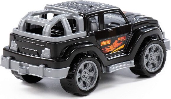 Legetøjsbil Jeep - Sort - Polesie