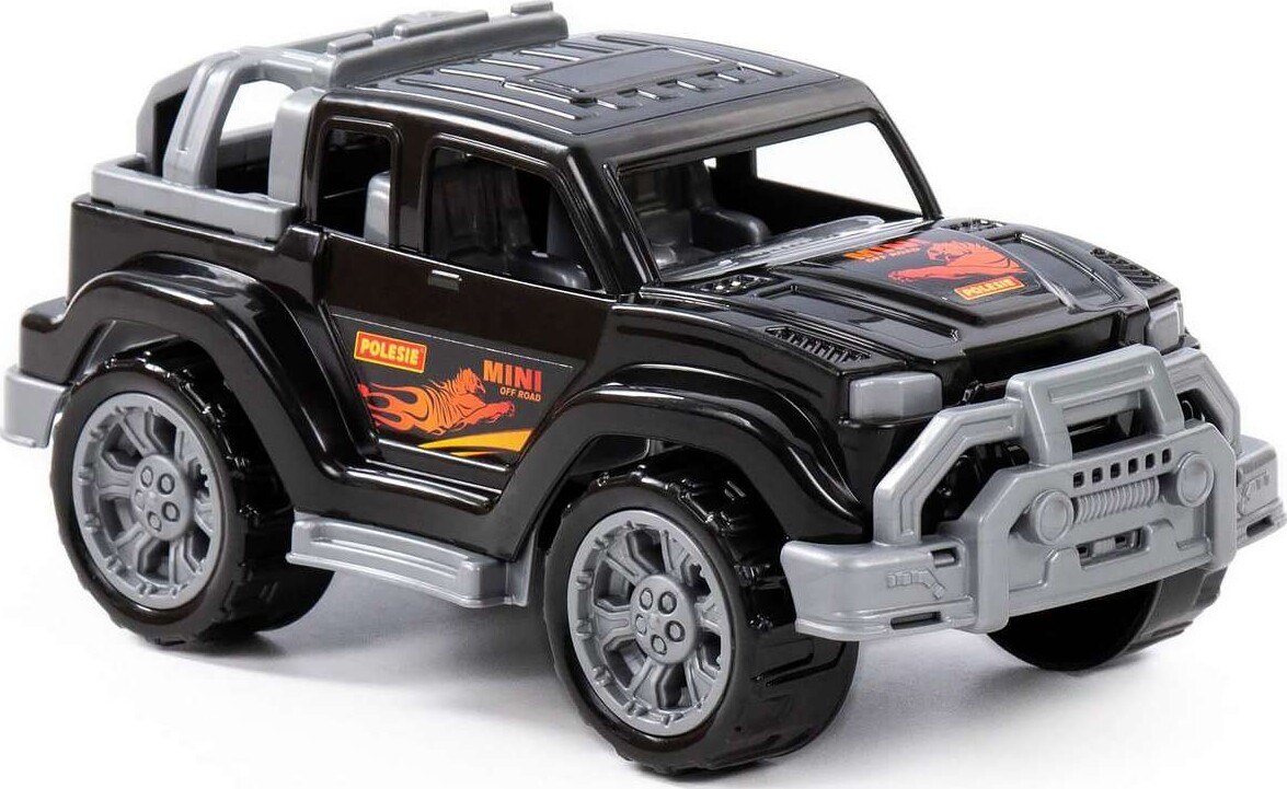 Legetøjsbil Jeep - Sort - Polesie