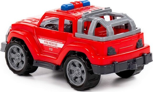 Legetøjs Brandbil Jeep - Rød - Polesie