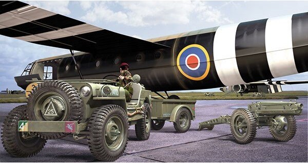 Airfix Starter Set - Willys Mb Jeep - 1 72 - A55117A