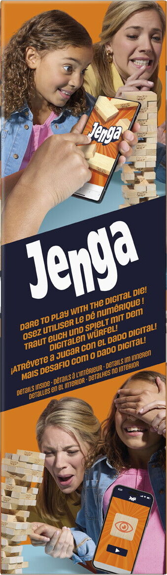 Jenga - Klodsmajor Spil I Træ - Hasbro G1499