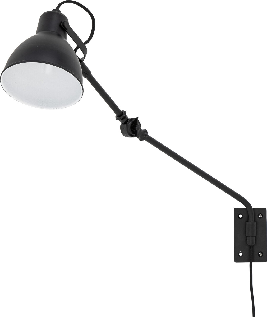 Creative Collection - Jili Lampe Til Væg - Sort - Metal