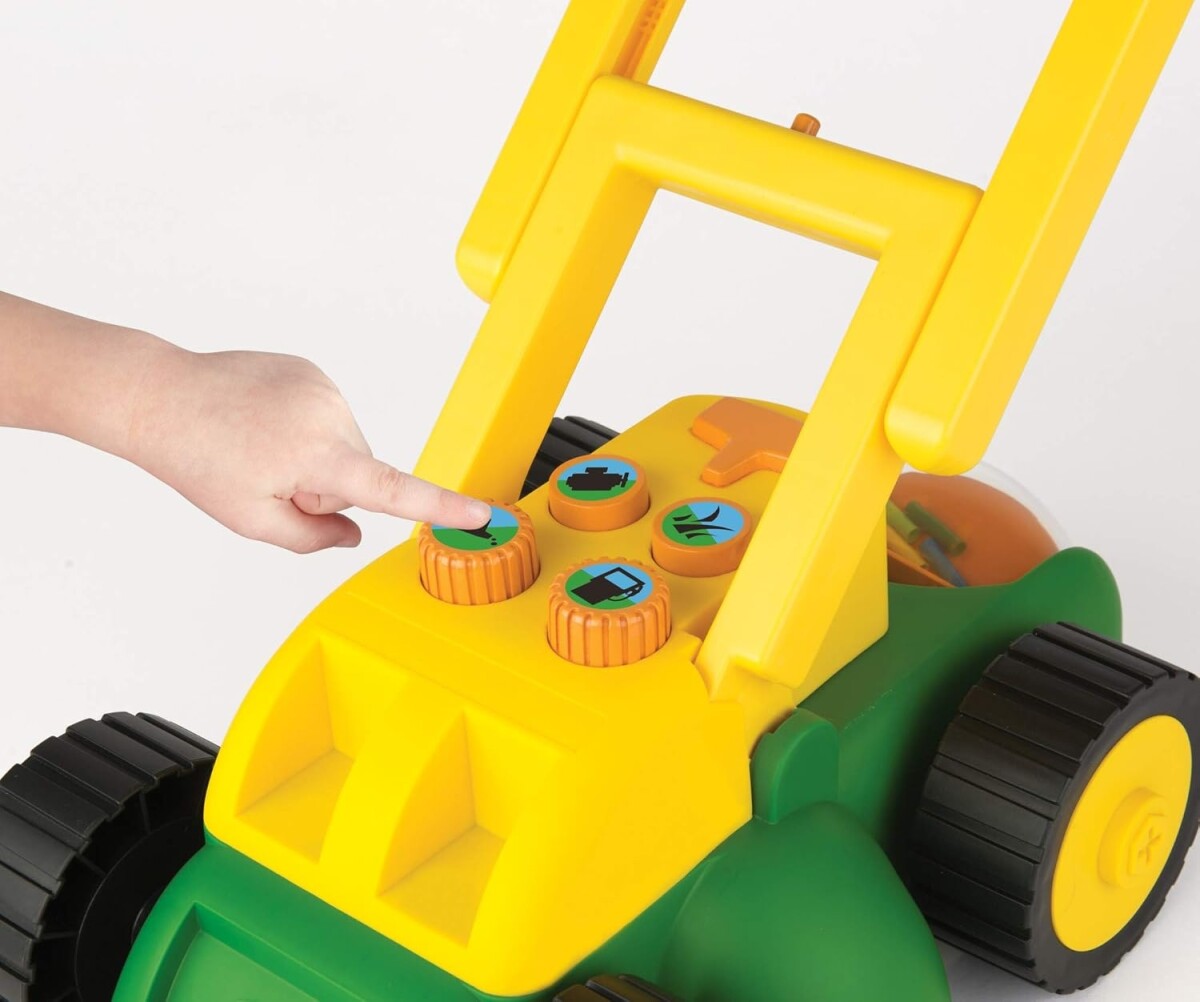 John Deere - Plæneklipper Legetøj Med Lyd