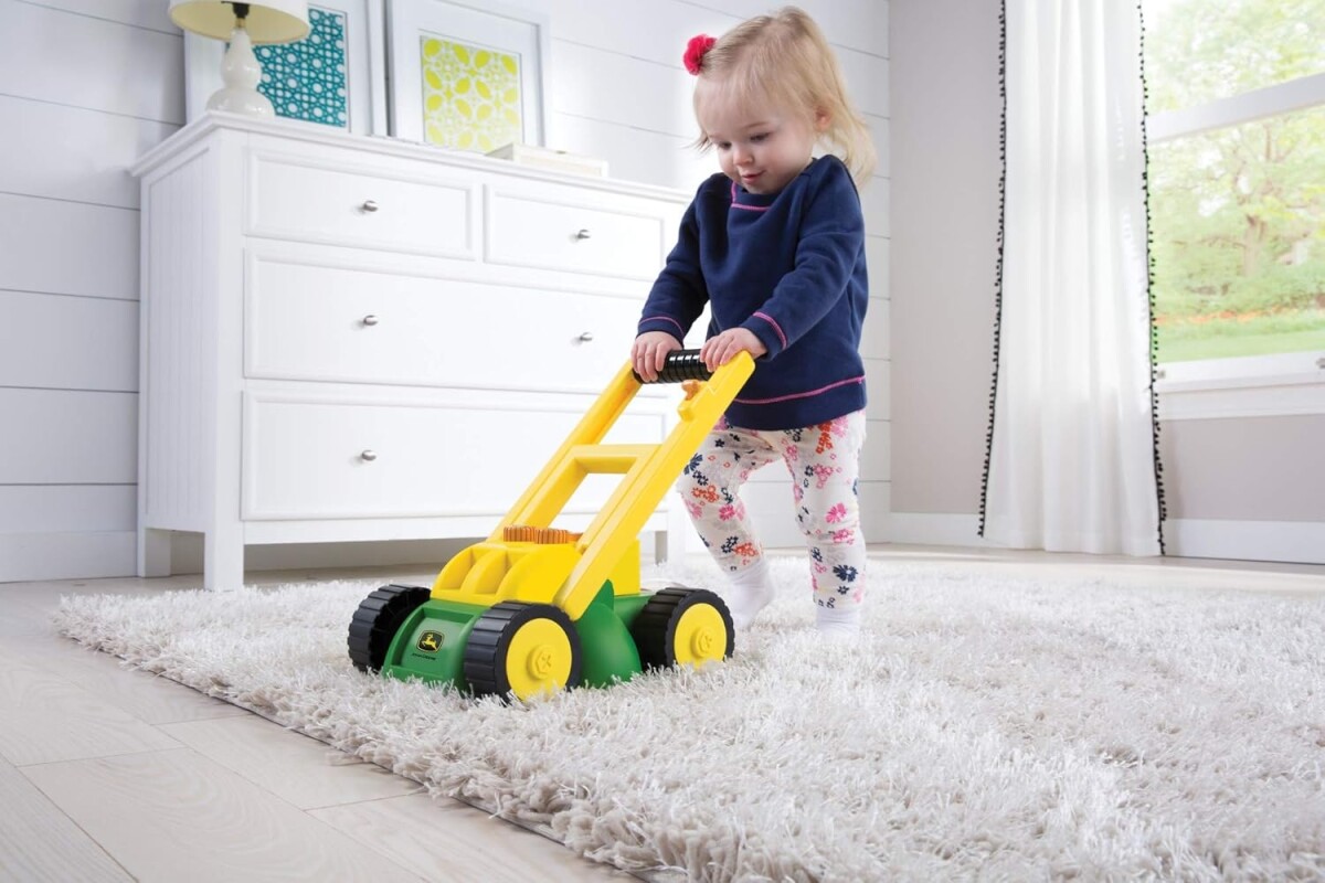 John Deere - Plæneklipper Legetøj Med Lyd