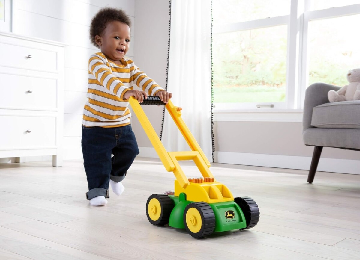 John Deere - Plæneklipper Legetøj Med Lyd