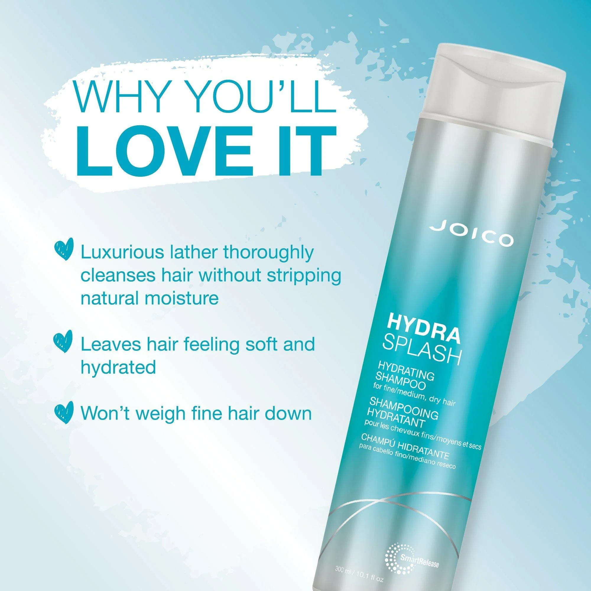 Joico - Hydrasplash Hydrating Shampoo 1000 Ml