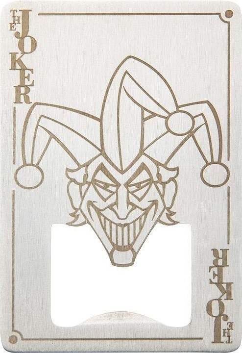 Joker Playing Card Bottle Opener