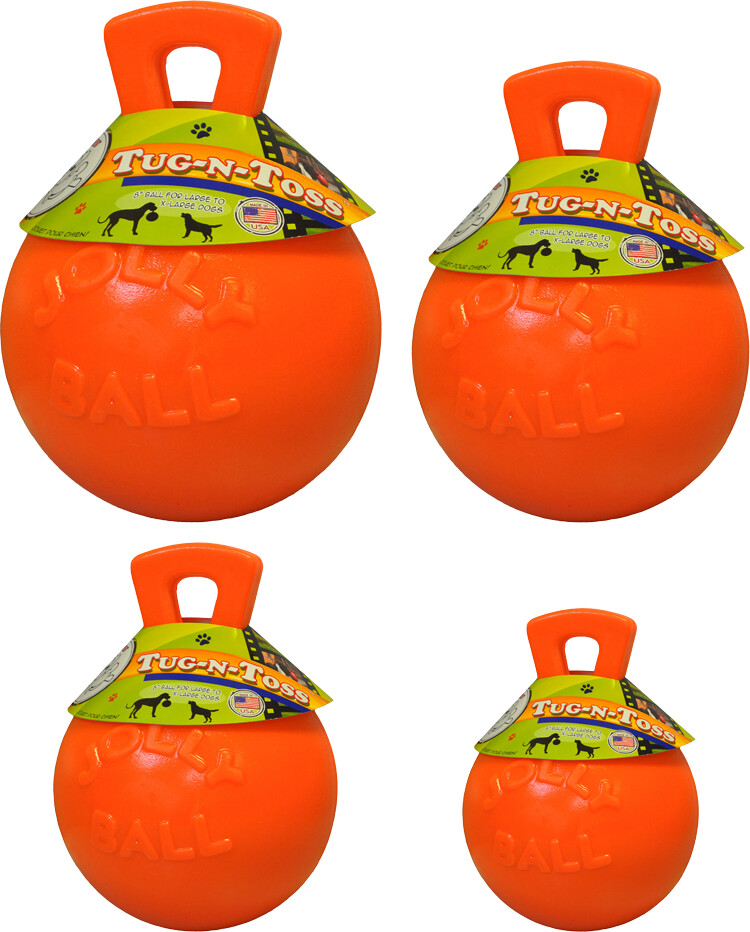 Jolly Pets Tugntoss Ball 15 Cm Orange Med Vanilje Duft Se