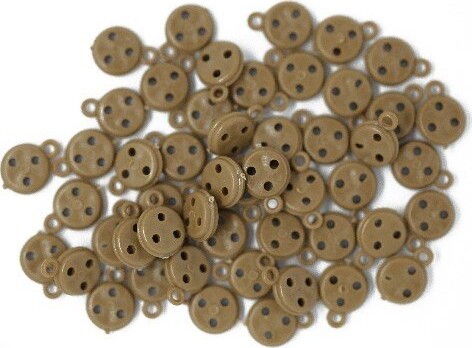 Billing Boats Fittings - Jomfru Deadeye - 7 Mm - 50 Stk