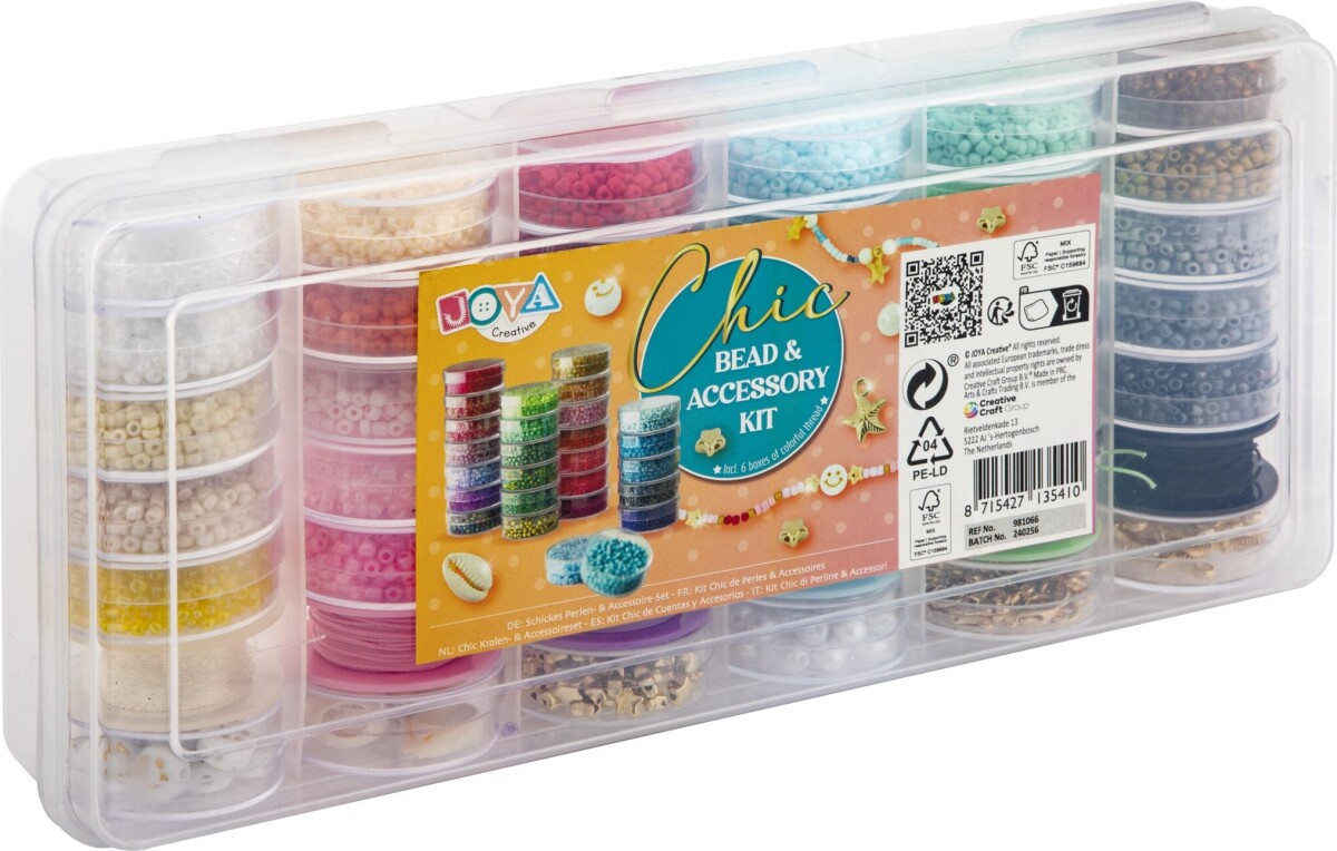 Joya - Chic Bead Accessory Kit - Rocailles Perler Smykkesæt