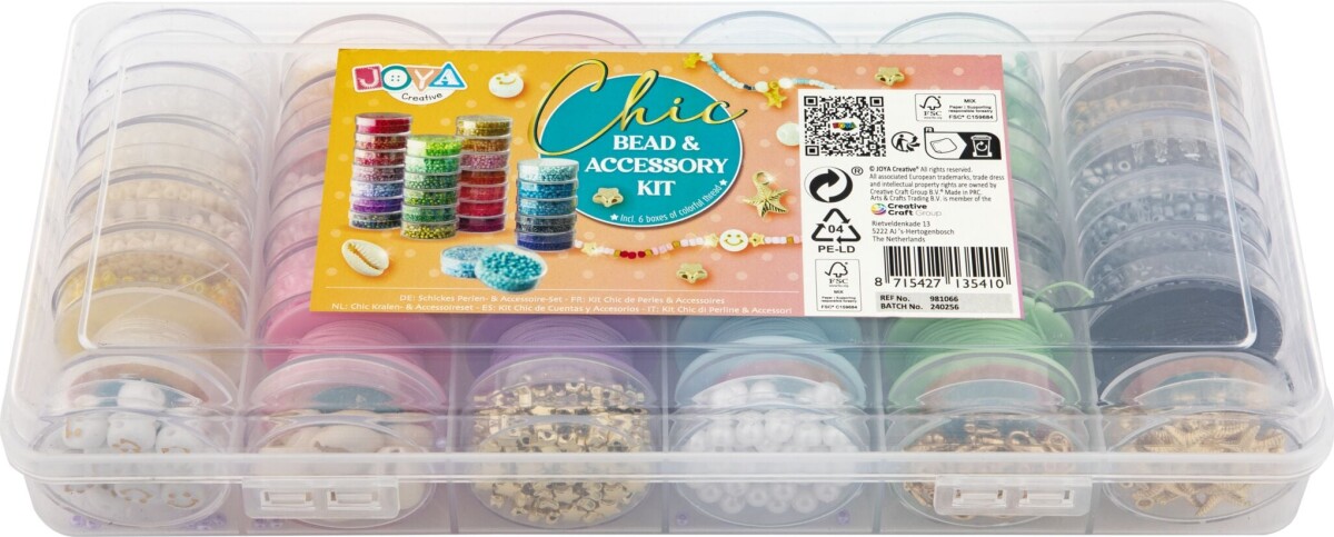 Joya - Chic Bead Accessory Kit - Rocailles Perler Smykkesæt