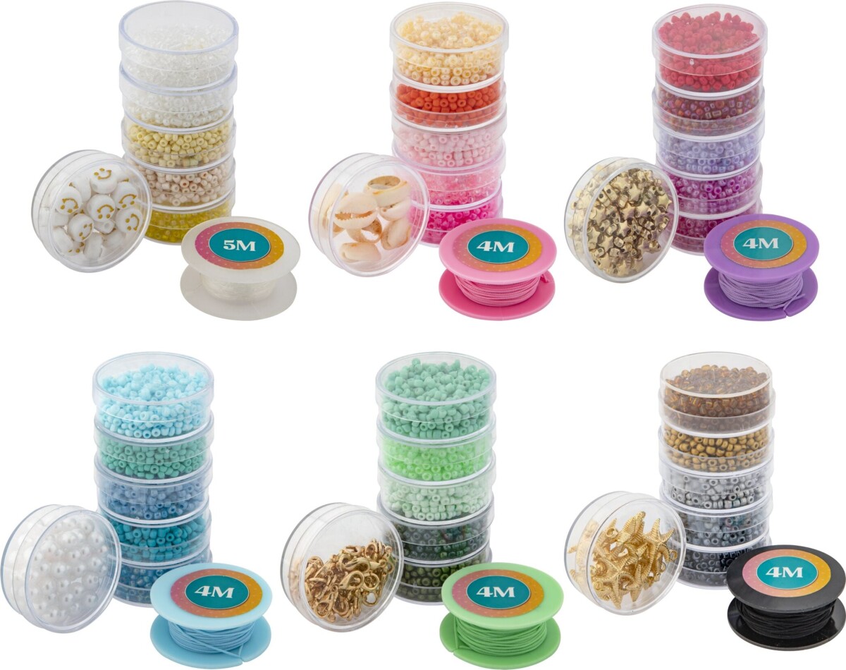 Joya - Chic Bead Accessory Kit - Rocailles Perler Smykkesæt