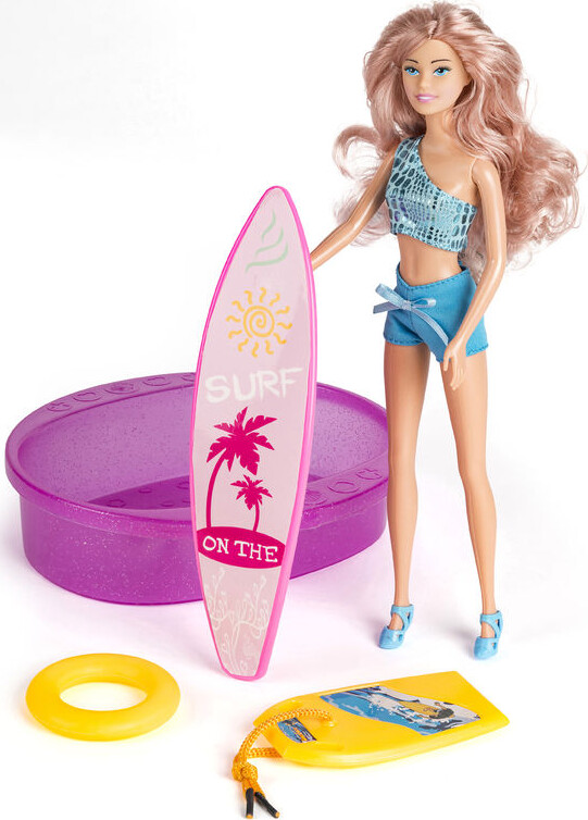 Judith - Dukke På Stranden - Beach Pool Sæt