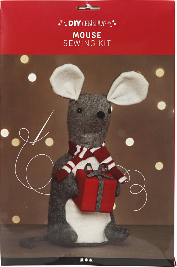 Julemus - H 30 Cm - 1 Stk