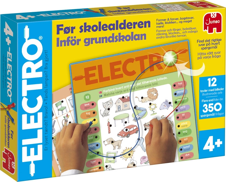 Jumbo - Electro Læringsspil - Før Skolealderen - Dansk Og Norsk