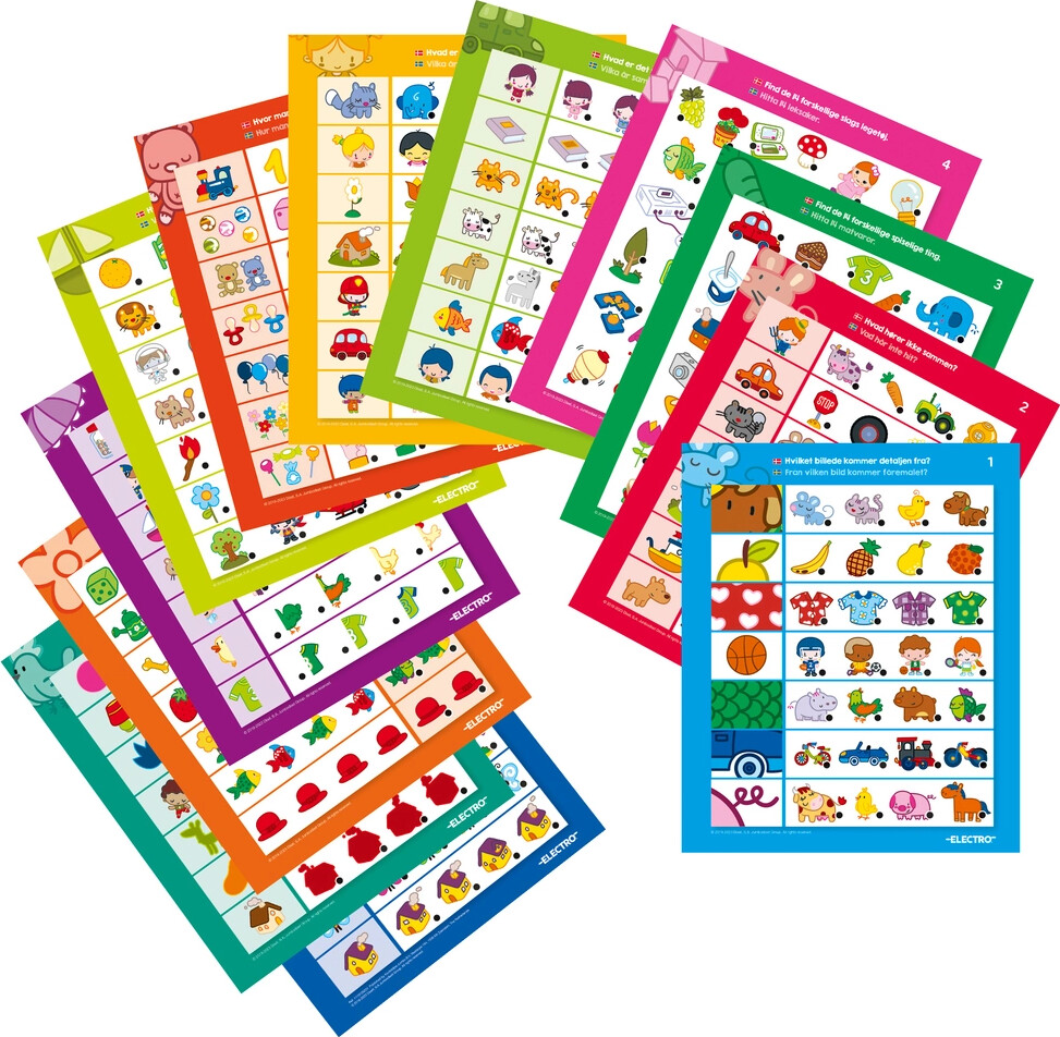 Jumbo - Electro Læringsspil - Logisk Tænkning - Dansk Og Norsk