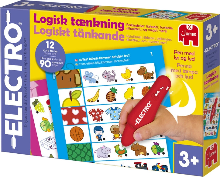 Jumbo - Electro Læringsspil - Logisk Tænkning - Dansk Og Norsk