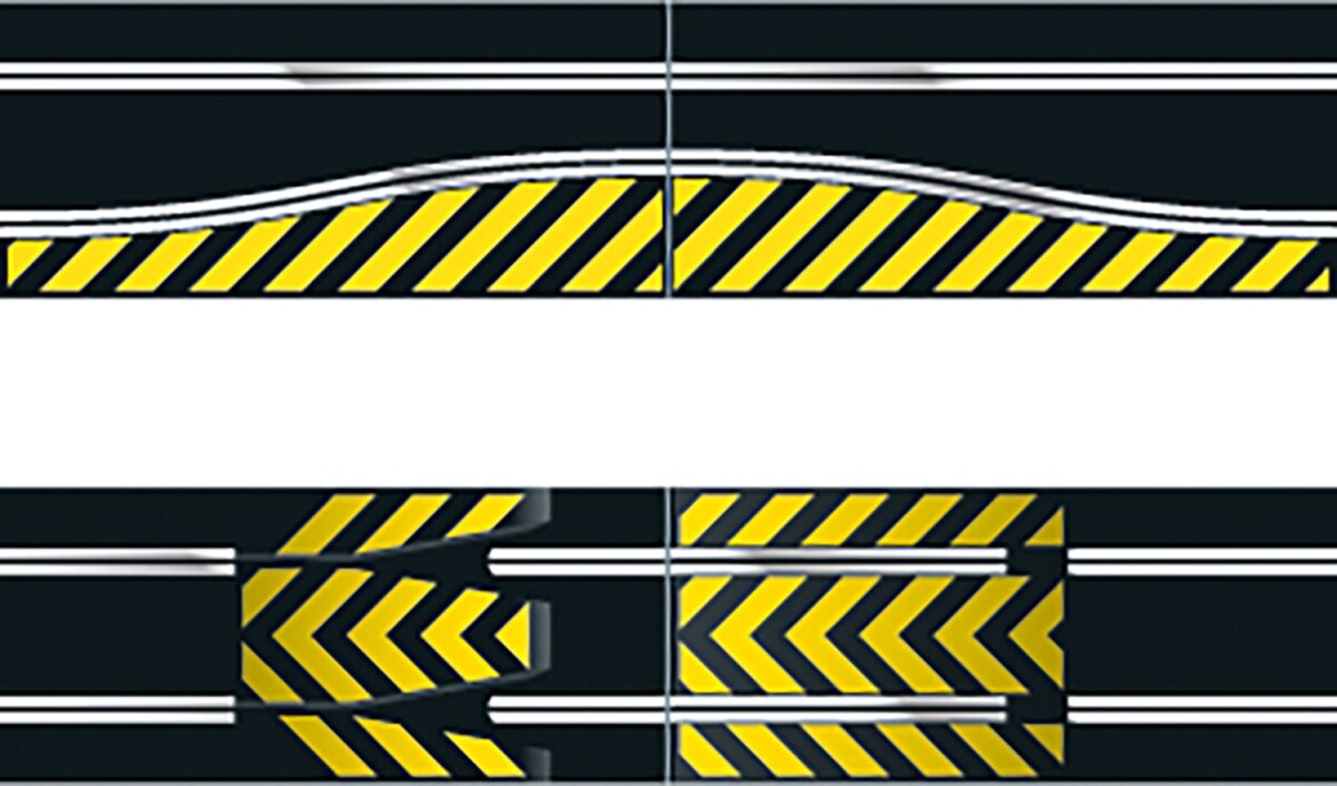 Scalextric Skinner - Jump And Side Swipe Accessory Pack - C8194