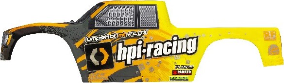 Jumpshot Mt Body Shell - Yellow - Hp160034 - Hpi Racing