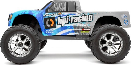 Hpi Racing - Jumpshot Mt V2 Fjernstyret Bil - Blå Og Sølv - Hp160260