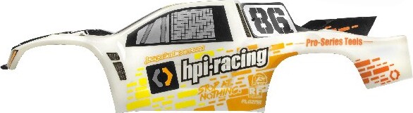 Jumpshot Sc Body Shell - White - Hp160035 - Hpi Racing