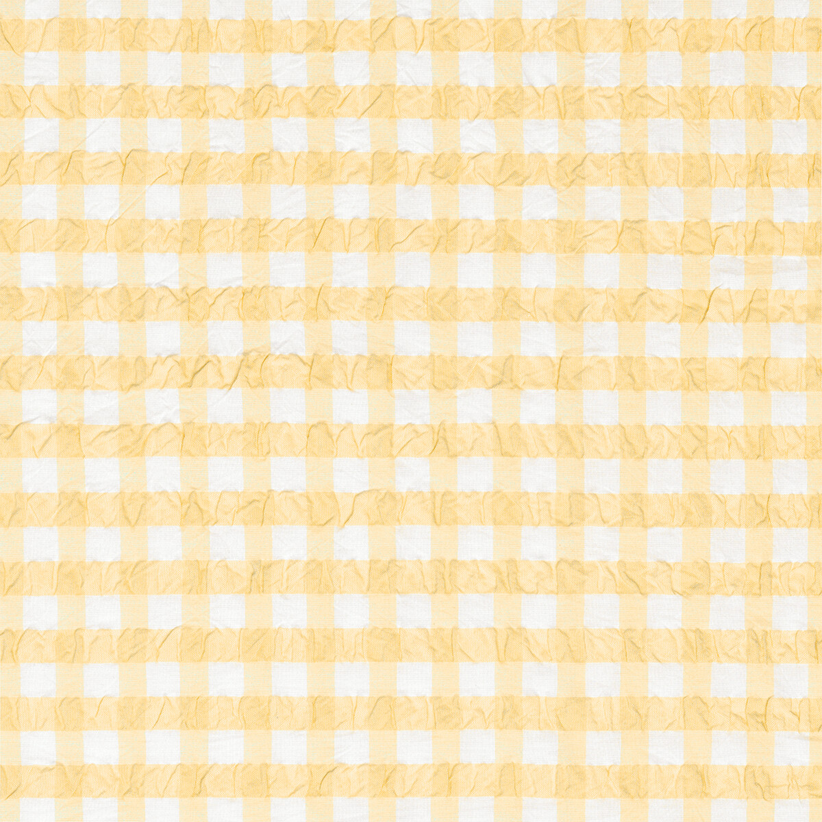 Juna - Bæk Bølge Sengetøj 140X200 Cm - Gul Hvid