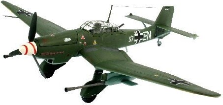Revell - Junkers Ju87 Gd Tank Buster Modelfly Byggesæt - 04692