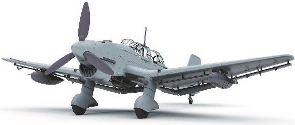 Airfix - Junkers Ju87R-2 Fly Byggesæt - 1 48 - A07115