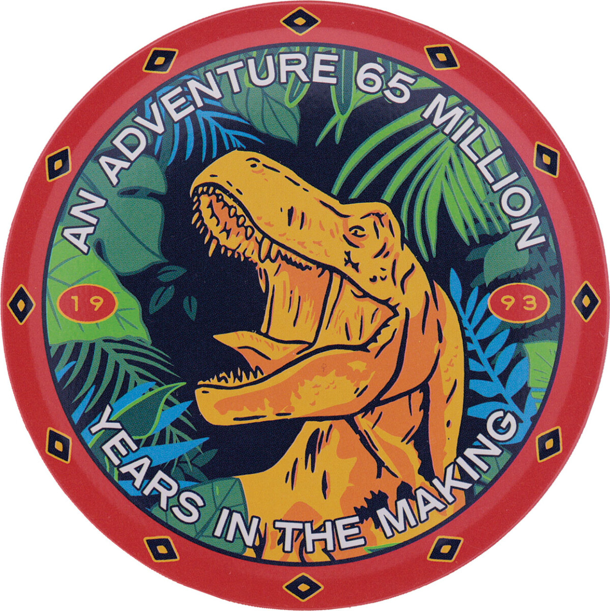 Jurassic Park Printed Drinks Coasters