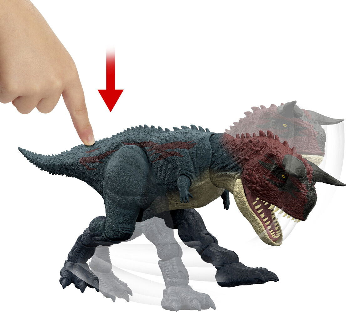 Jurassic World - Charge N Chomp Carnotaurus - Mattel Jkg85