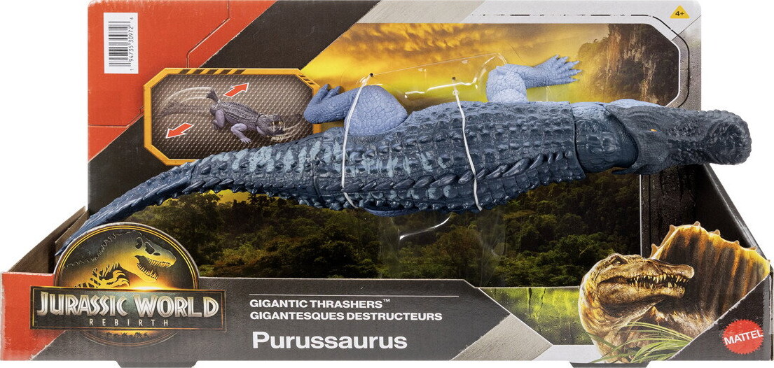 Jurassic World - Gigantic Thrashers - Assorteret - Mattel Jgb92