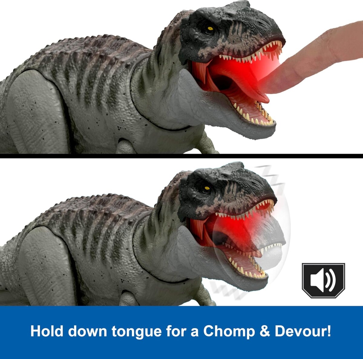 Jurassic World - Rebirth Figur - Power Devour Tyrannosaurus Rex