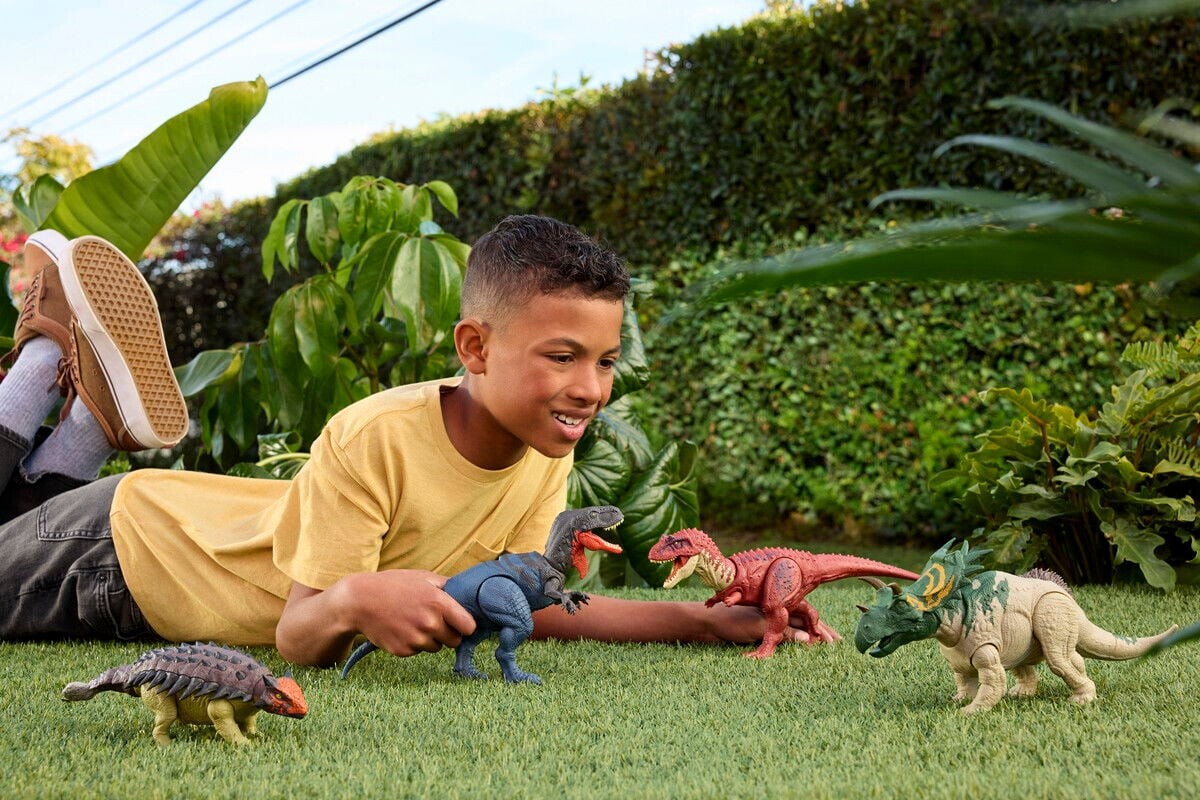 Jurassic World Rebirth - Utahraptor Dinosaur Med Lyd - Wild Roar