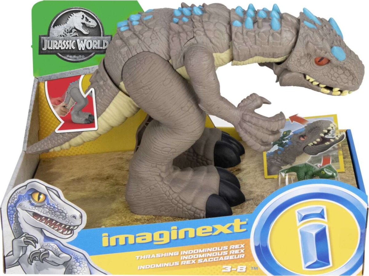 Jurassic World Dinosaur Legetøj - Thrashing Indominus Rex