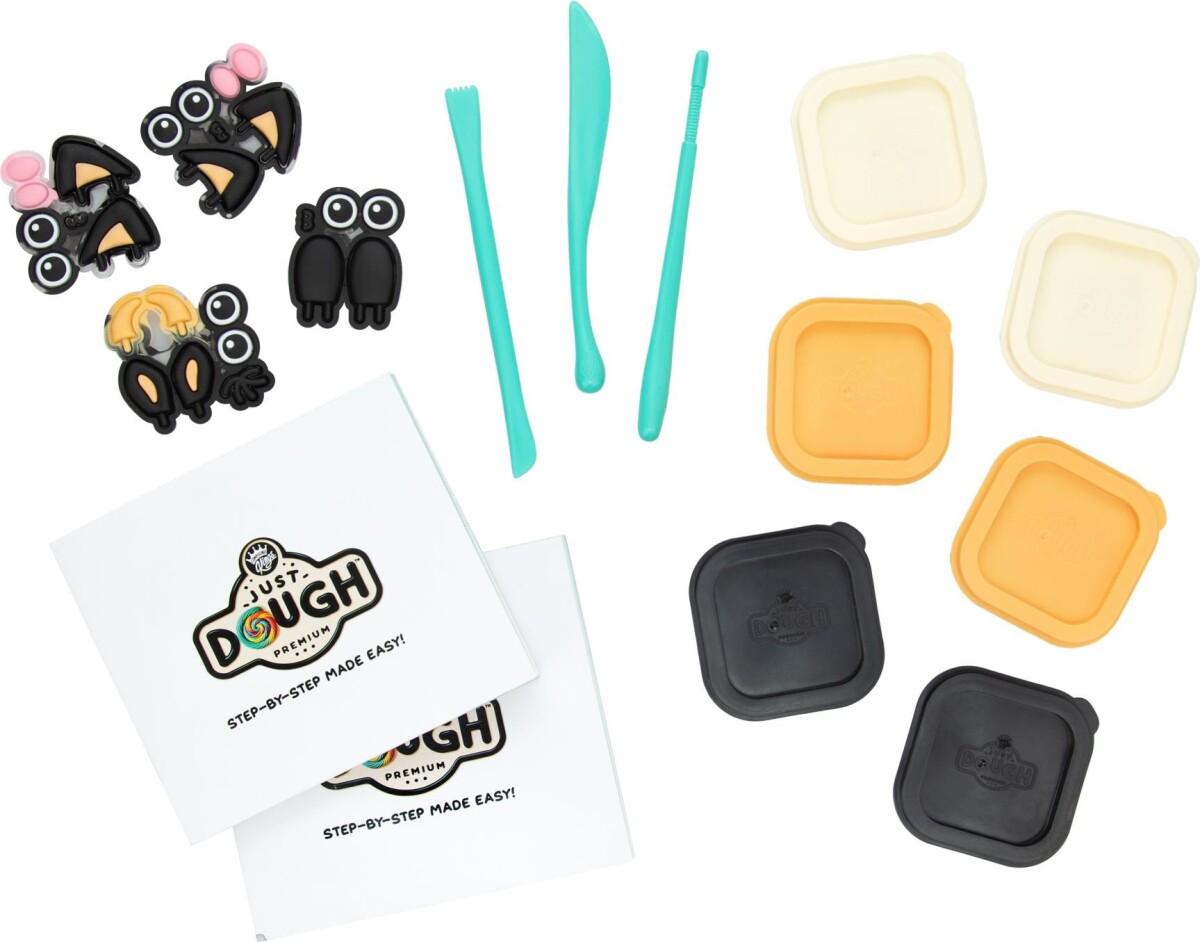 Just Dough - Ko-Karakter Modellervokspakke 6X57G