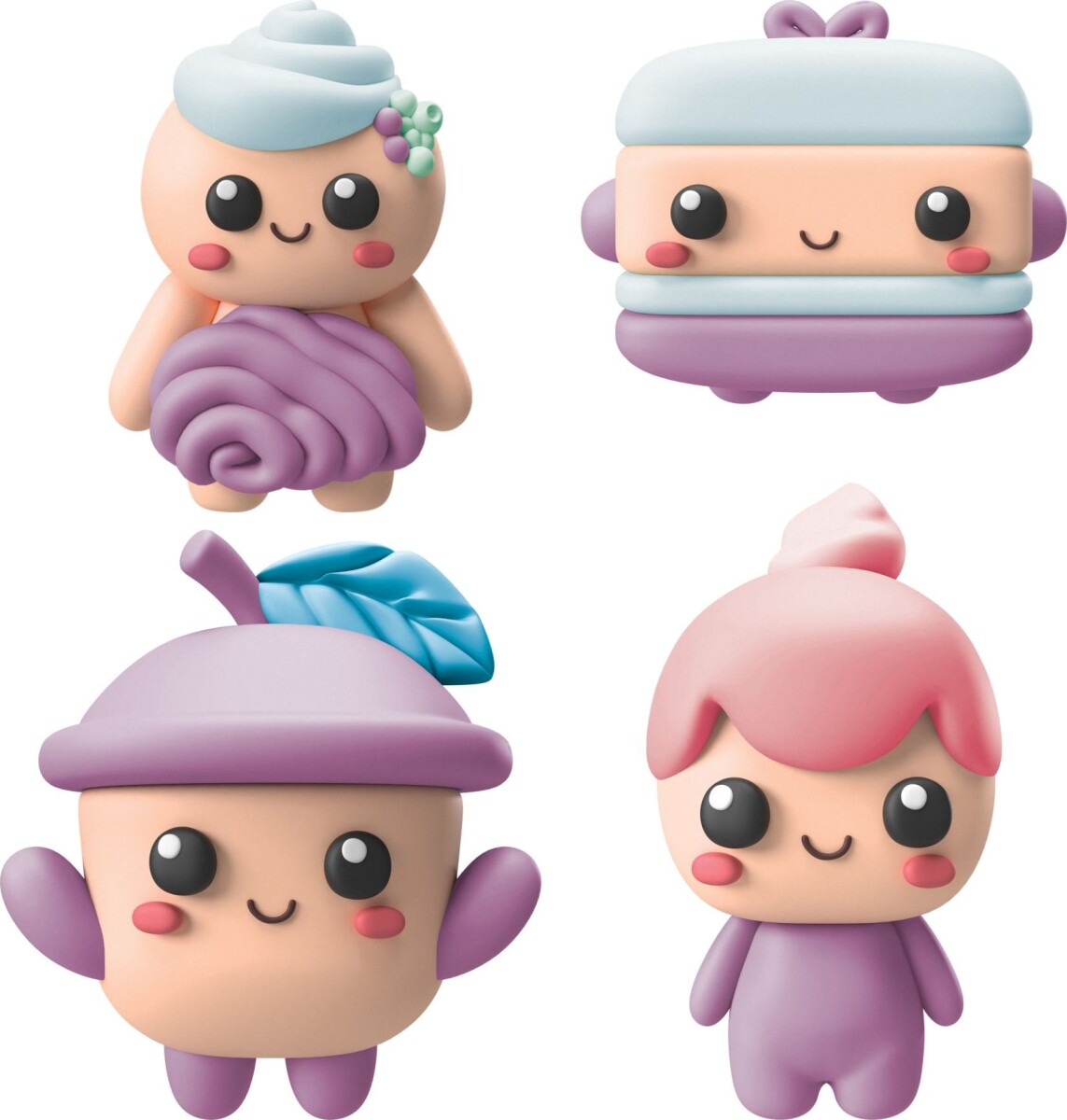 Just Dough - Krøllekarakter Modellervoks