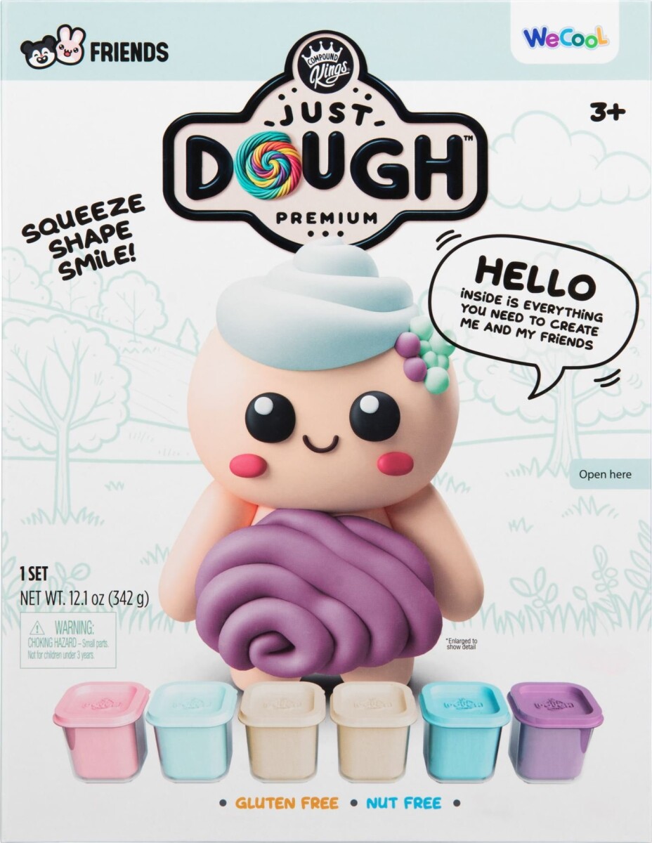 Just Dough - Krøllekarakter Modellervoks